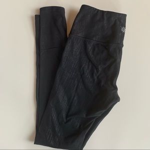 Athleta Chaturanga Shimmer Leggings